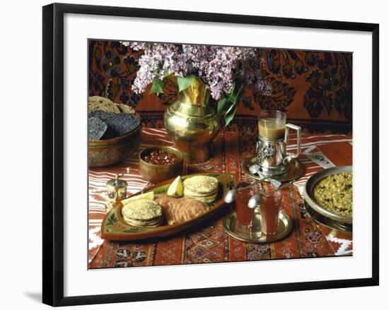 Traditional Russian Breakfast-John Dominis-Framed Photographic Print