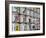 Traditional Sake Barrels at Meiji Jingu Shrine, Tokyo, Japan, Asia-John Woodworth-Framed Photographic Print