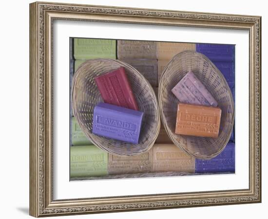 Traditional Soaps, Marseille, France-Dave Bartruff-Framed Photographic Print