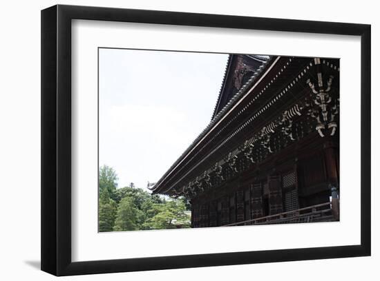 Traditional Temple in Kyoto, Japan-Ryuji Adachi-Framed Art Print