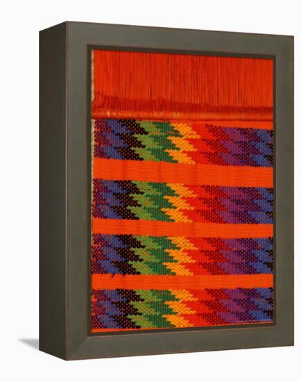 Traditional Textiles, Textile Museum, Casa del Tejido, Antigua, Guatemala-Cindy Miller Hopkins-Framed Premier Image Canvas