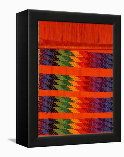 Traditional Textiles, Textile Museum, Casa del Tejido, Antigua, Guatemala-Cindy Miller Hopkins-Framed Premier Image Canvas