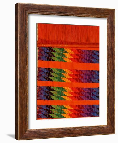 Traditional Textiles, Textile Museum, Casa del Tejido, Antigua, Guatemala-Cindy Miller Hopkins-Framed Photographic Print