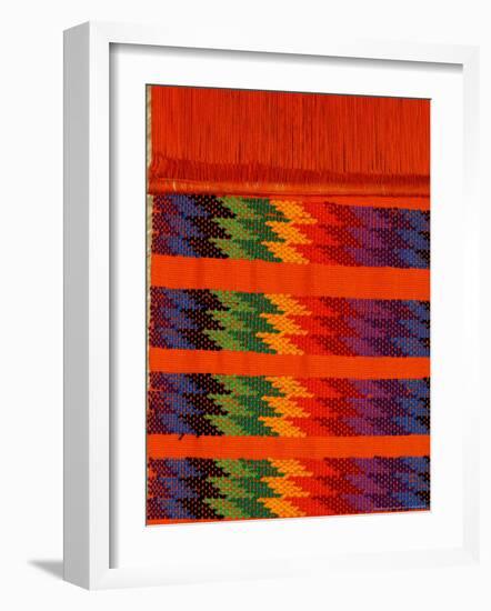 Traditional Textiles, Textile Museum, Casa del Tejido, Antigua, Guatemala-Cindy Miller Hopkins-Framed Photographic Print