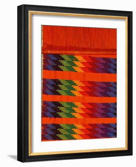 Traditional Textiles, Textile Museum, Casa del Tejido, Antigua, Guatemala-Cindy Miller Hopkins-Framed Photographic Print