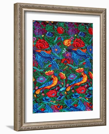 Traditional Textiles, Textile Museum, Casa del Tejido, Antigua, Guatemala-Cindy Miller Hopkins-Framed Photographic Print