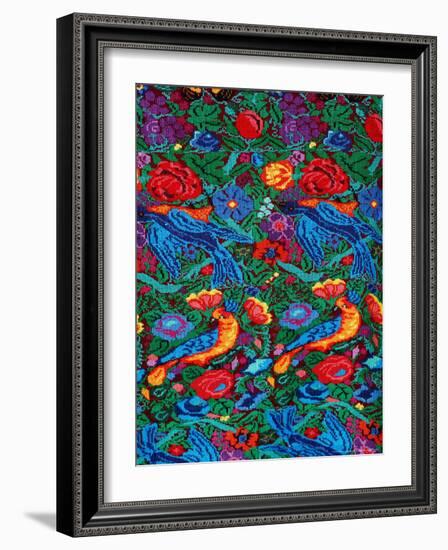 Traditional Textiles, Textile Museum, Casa del Tejido, Antigua, Guatemala-Cindy Miller Hopkins-Framed Photographic Print