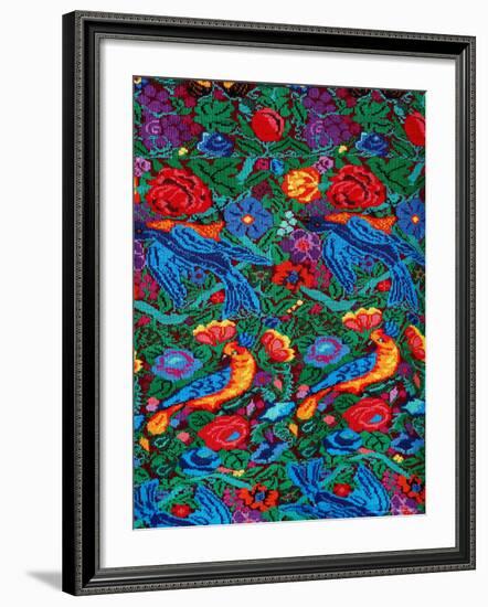 Traditional Textiles, Textile Museum, Casa del Tejido, Antigua, Guatemala-Cindy Miller Hopkins-Framed Photographic Print