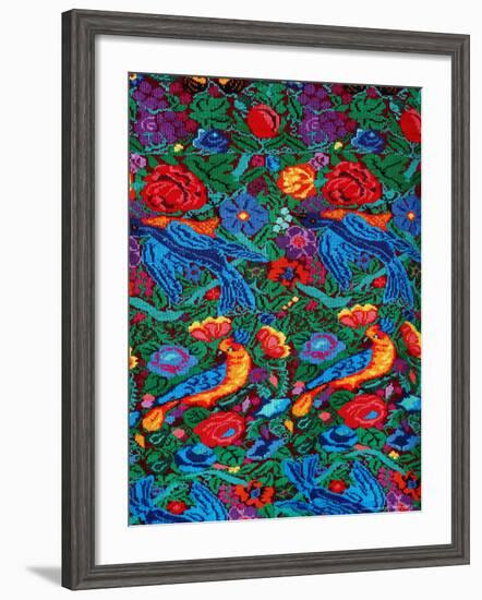 Traditional Textiles, Textile Museum, Casa del Tejido, Antigua, Guatemala-Cindy Miller Hopkins-Framed Photographic Print