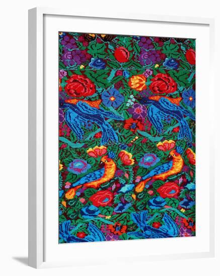 Traditional Textiles, Textile Museum, Casa del Tejido, Antigua, Guatemala-Cindy Miller Hopkins-Framed Photographic Print