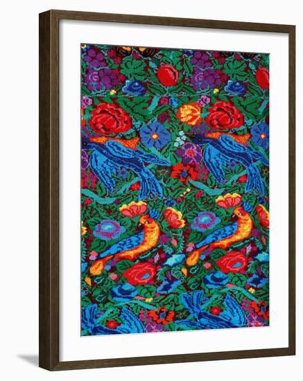 Traditional Textiles, Textile Museum, Casa del Tejido, Antigua, Guatemala-Cindy Miller Hopkins-Framed Photographic Print