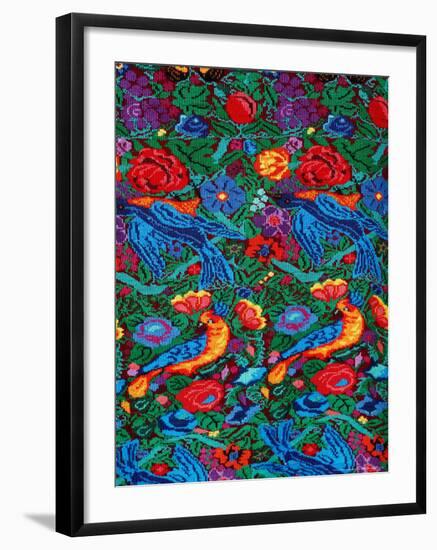 Traditional Textiles, Textile Museum, Casa del Tejido, Antigua, Guatemala-Cindy Miller Hopkins-Framed Photographic Print