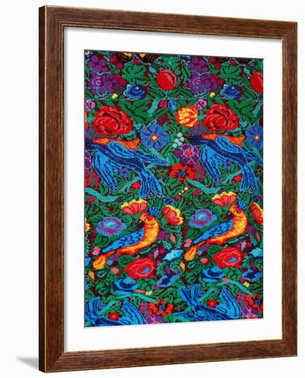 Traditional Textiles, Textile Museum, Casa del Tejido, Antigua, Guatemala-Cindy Miller Hopkins-Framed Photographic Print