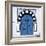 Traditional Tunisian Doorway, Sidi Bou Said, Tunisia, North Africa, Africa-Stuart Black-Framed Photographic Print