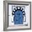 Traditional Tunisian Doorway, Sidi Bou Said, Tunisia, North Africa, Africa-Stuart Black-Framed Photographic Print