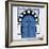 Traditional Tunisian Doorway, Sidi Bou Said, Tunisia, North Africa, Africa-Stuart Black-Framed Photographic Print