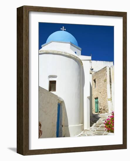 Traditional Village of Lefkes, Paros, Cyclades, Aegean, Greek Islands, Greece, Europe-Tuul-Framed Photographic Print