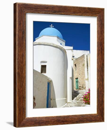 Traditional Village of Lefkes, Paros, Cyclades, Aegean, Greek Islands, Greece, Europe-Tuul-Framed Photographic Print