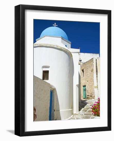 Traditional Village of Lefkes, Paros, Cyclades, Aegean, Greek Islands, Greece, Europe-Tuul-Framed Photographic Print