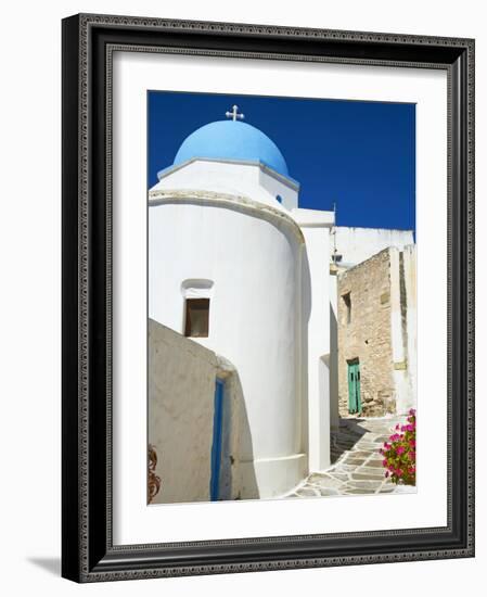 Traditional Village of Lefkes, Paros, Cyclades, Aegean, Greek Islands, Greece, Europe-Tuul-Framed Photographic Print