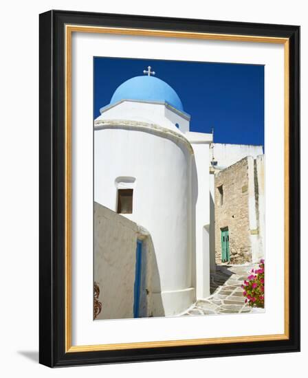 Traditional Village of Lefkes, Paros, Cyclades, Aegean, Greek Islands, Greece, Europe-Tuul-Framed Photographic Print