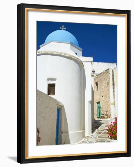 Traditional Village of Lefkes, Paros, Cyclades, Aegean, Greek Islands, Greece, Europe-Tuul-Framed Photographic Print