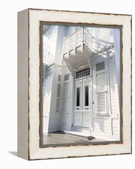 Traditional Wooden House, Buyuk Ada, Princes Islands, Turkey-Upperhall-Framed Premier Image Canvas