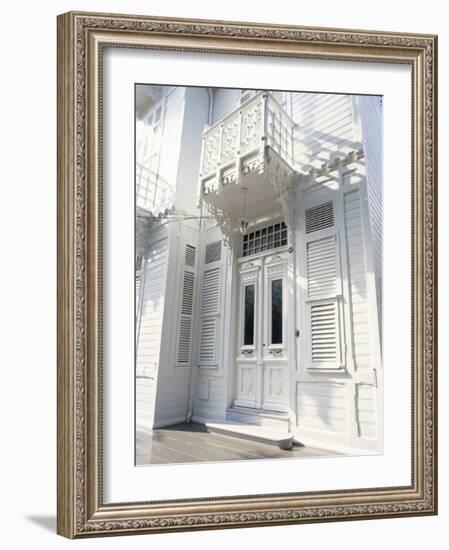 Traditional Wooden House, Buyuk Ada, Princes Islands, Turkey-Upperhall-Framed Photographic Print