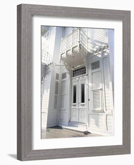 Traditional Wooden House, Buyuk Ada, Princes Islands, Turkey-Upperhall-Framed Photographic Print