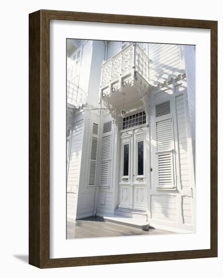 Traditional Wooden House, Buyuk Ada, Princes Islands, Turkey-Upperhall-Framed Photographic Print