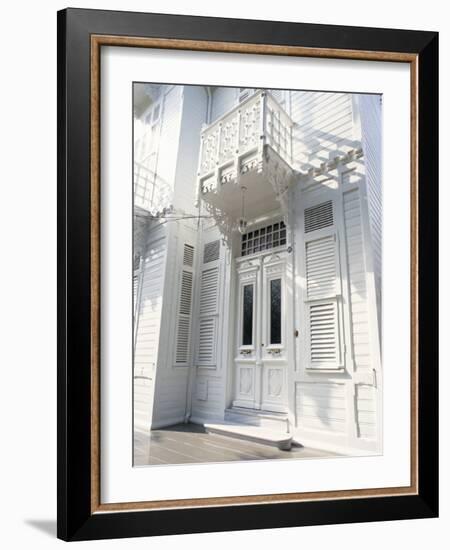 Traditional Wooden House, Buyuk Ada, Princes Islands, Turkey-Upperhall-Framed Photographic Print