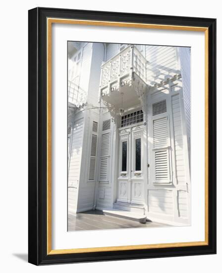 Traditional Wooden House, Buyuk Ada, Princes Islands, Turkey-Upperhall-Framed Photographic Print