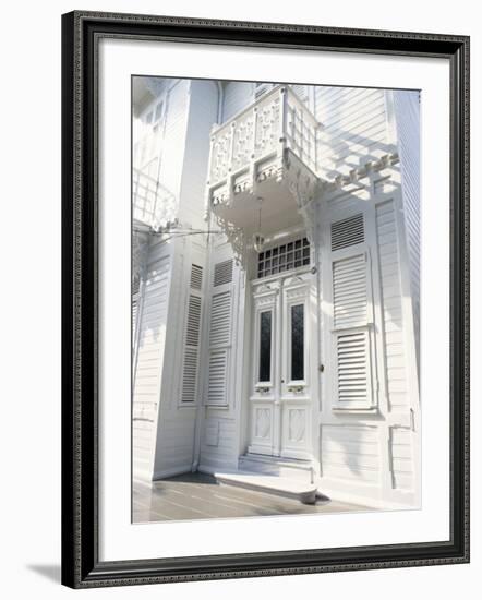 Traditional Wooden House, Buyuk Ada, Princes Islands, Turkey-Upperhall-Framed Photographic Print