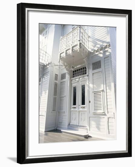 Traditional Wooden House, Buyuk Ada, Princes Islands, Turkey-Upperhall-Framed Photographic Print