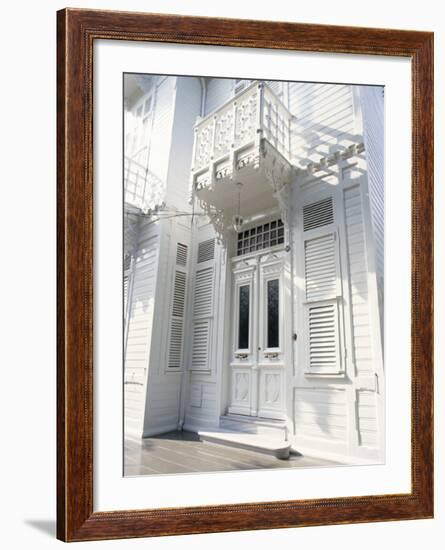 Traditional Wooden House, Buyuk Ada, Princes Islands, Turkey-Upperhall-Framed Photographic Print