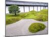 Traditional Zen Raked Gravel Garden, Hojo Hasso (Zen) Garden, Tofuku-Ji, Kyoto, Japan, Asia-Ben Pipe-Mounted Photographic Print