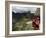 Traditionally Dressed Children Looking over the Ruins of Machu Picchu, UNESCO World Heritage Site, -Simon Montgomery-Framed Photographic Print