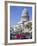 Traditonal Old American Cars Passing the Capitolio Building, Havana, Cuba, West Indies, Caribbean-Martin Child-Framed Photographic Print