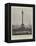 Trafalgar Day in London, the Nelson Column Decorated-null-Framed Premier Image Canvas