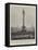 Trafalgar Day in London, the Nelson Column Decorated-null-Framed Premier Image Canvas