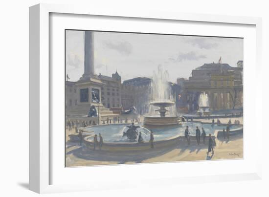 Trafalgar Square, 2010-Julian Barrow-Framed Giclee Print