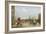 Trafalgar Square in London. 1836-James Pollard-Framed Giclee Print