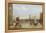 Trafalgar Square in London. 1836-James Pollard-Framed Premier Image Canvas