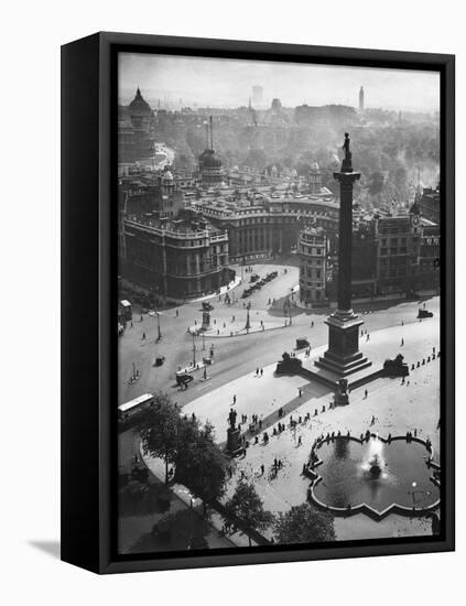 Trafalgar Square, London-null-Framed Premier Image Canvas