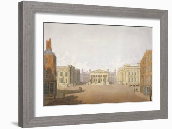 Trafalgar Square, Westminster, London, 1828-John Nash-Framed Giclee Print