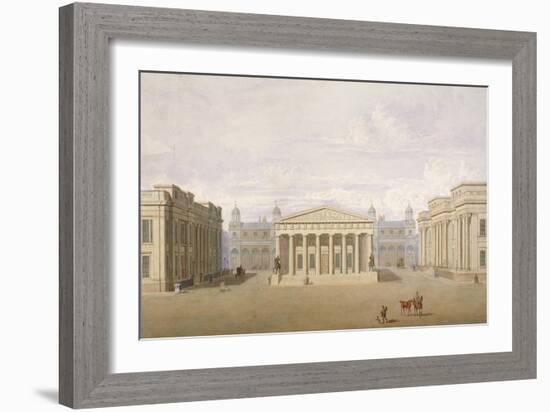 Trafalgar Square, Westminster, London, 1828-John Nash-Framed Giclee Print