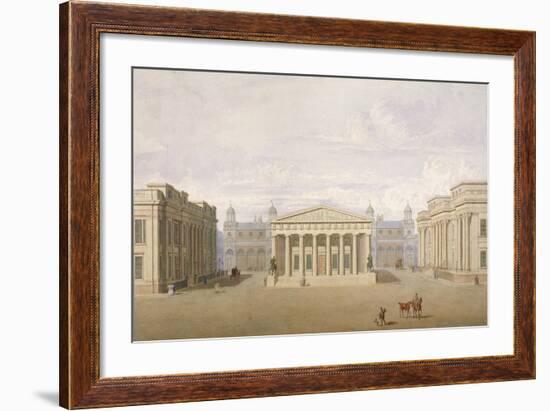 Trafalgar Square, Westminster, London, 1828-John Nash-Framed Giclee Print