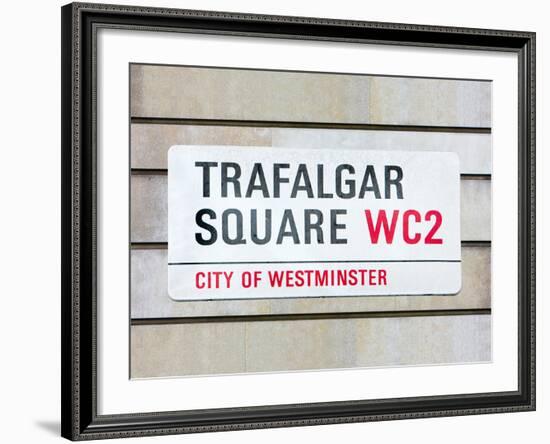 Trafalgar Square-Joseph Eta-Framed Giclee Print