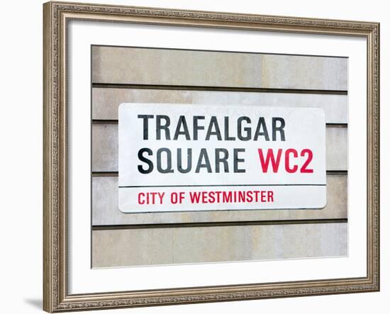 Trafalgar Square-Joseph Eta-Framed Giclee Print