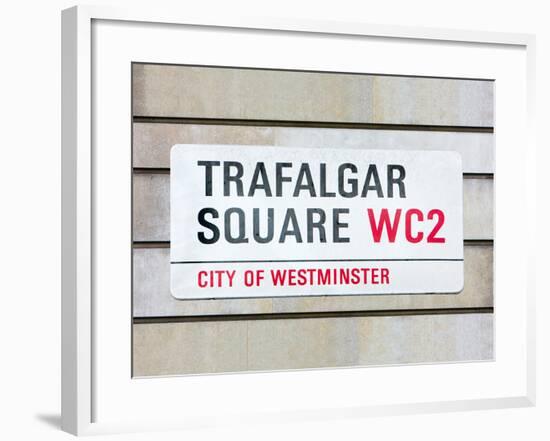 Trafalgar Square-Joseph Eta-Framed Giclee Print